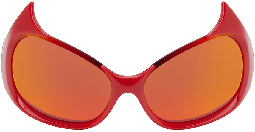 Photo: Balenciaga Red Gotham Cat Sunglasses