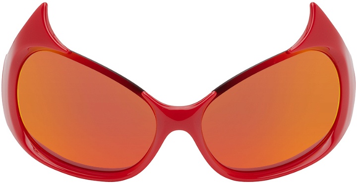 Photo: Balenciaga Red Gotham Cat Sunglasses