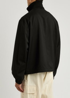 Helmut Lang Wool Bomber Jacket Black