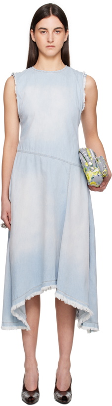 Photo: Acne Studios Blue Sleeveless Midi Dress