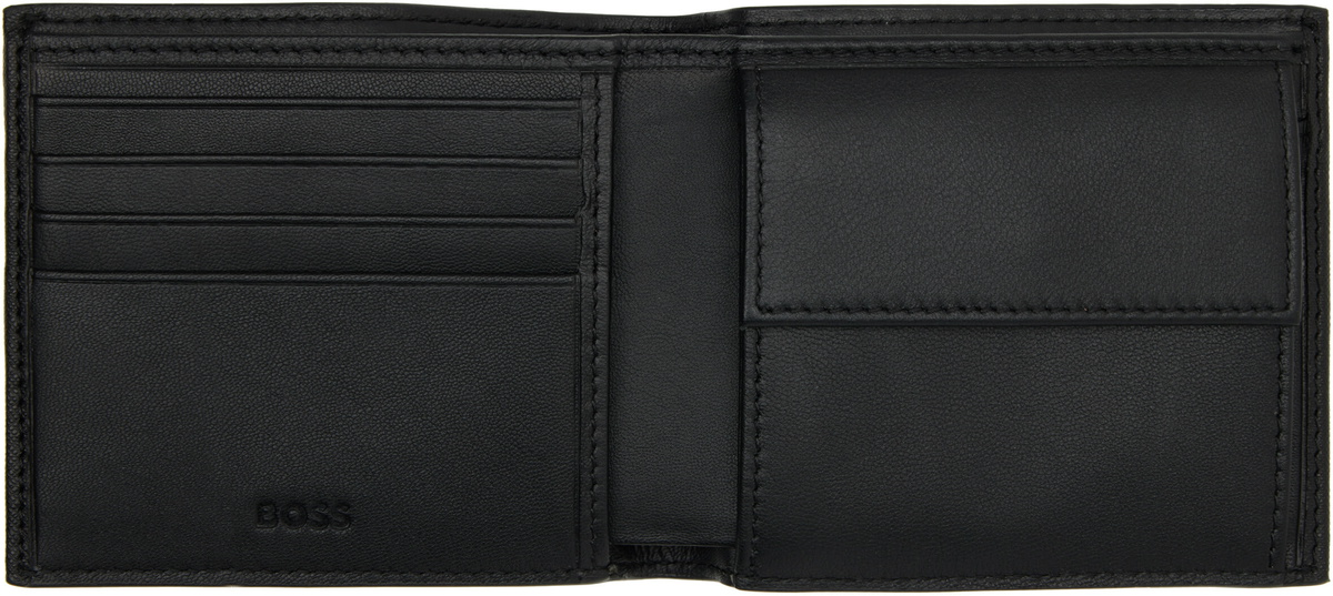 BOSS Black Saffiano Leather Wallet