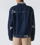 Acne Studios Distressed denim jacket