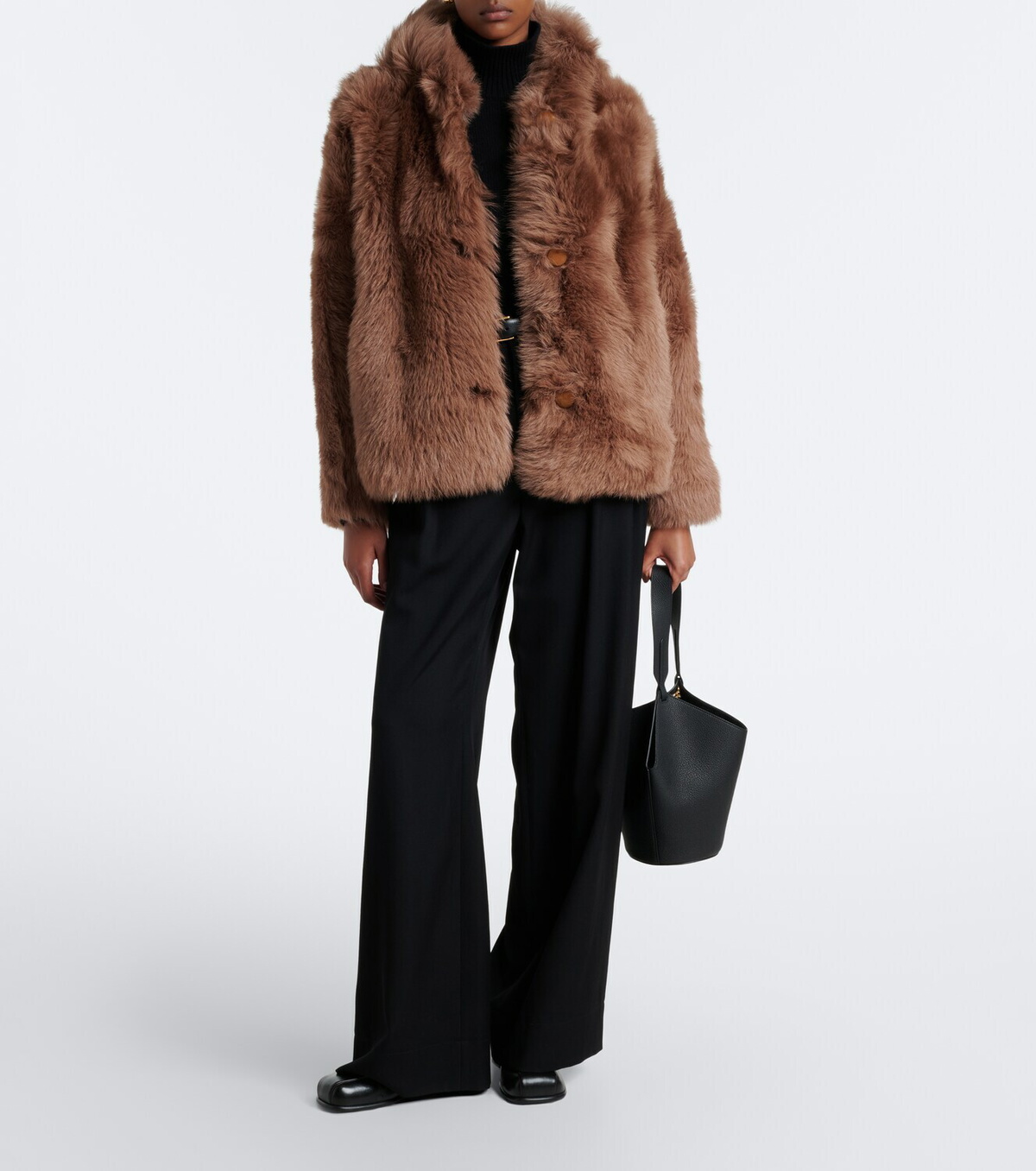 Proenza Schouler White Label Michelle shearling jacket