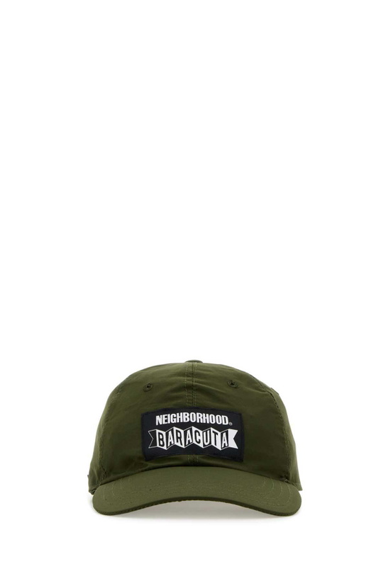 Photo: Baracuta Army Green Polyester Blend Baseball Cap
