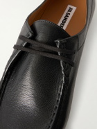 Jil Sander - Leather Derby Shoes - Black