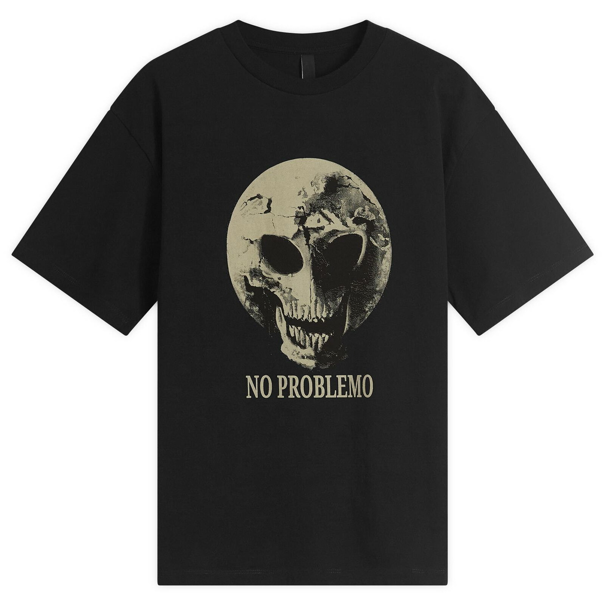 No Problemo Men's Dead Planet SS T-Shirt in Black