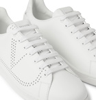 VALENTINO - Valentino Garavani Backnet Perforated Leather Sneakers - White