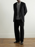 Jil Sander - Stretch Alpaca and Wool-Blend Sweater - Gray