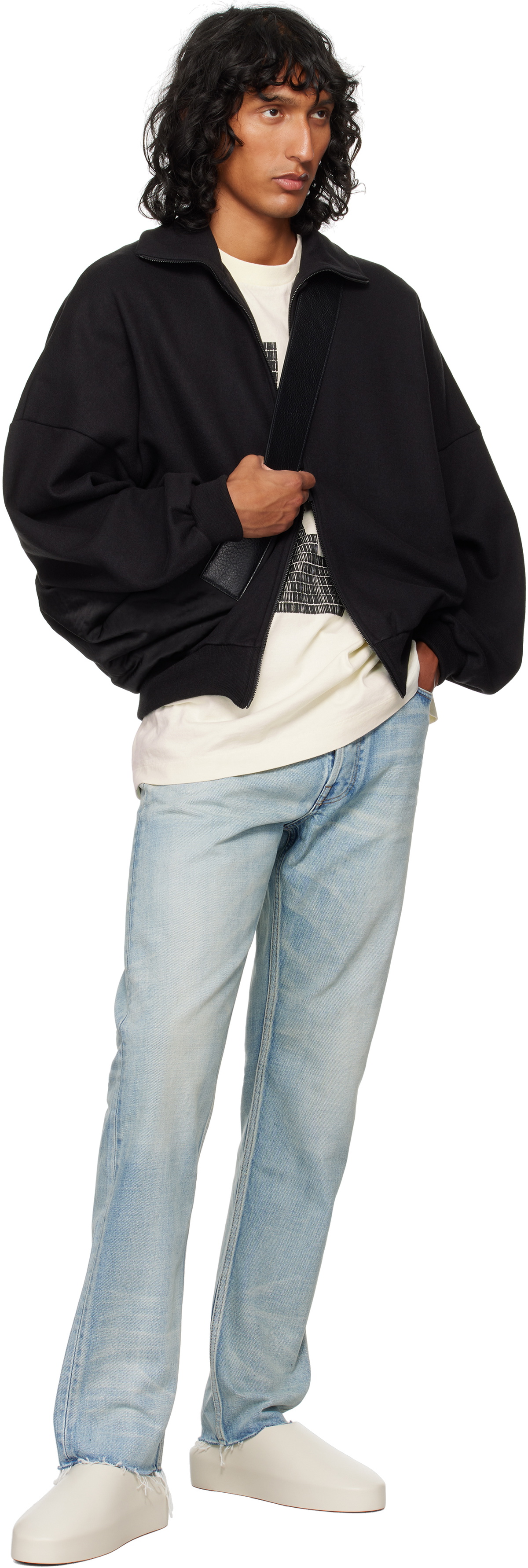 Fear of God Black Nylon Large Shell Bag Fear Of God