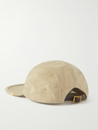 Visvim - Leather-Trimmed Cotton Baseball Cap