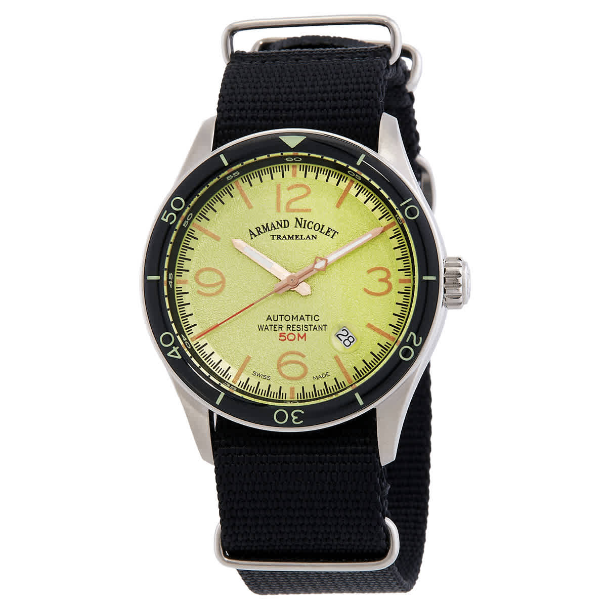 Armand Nicolet M2H Automatic Mens Watch A740HNA-VS-BN22481AANN