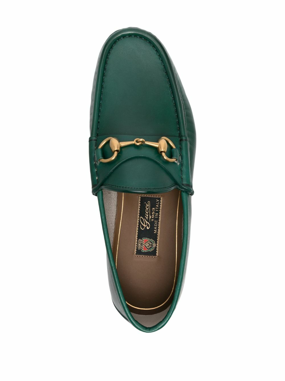 Gucci Green 1953 Horsebit Leather Loafers Gucci