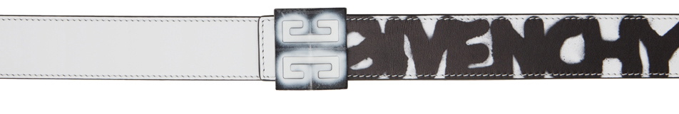 Graffiti 4 G Skate Belt in Silver - Givenchy