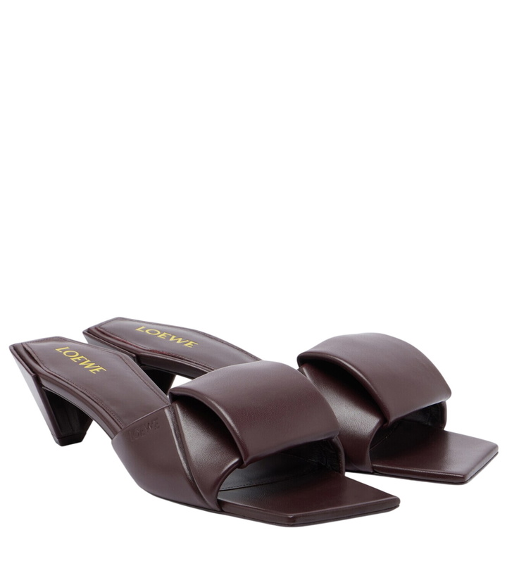 Photo: Loewe Origami leather mules