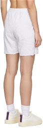 ERL White Terry Shorts