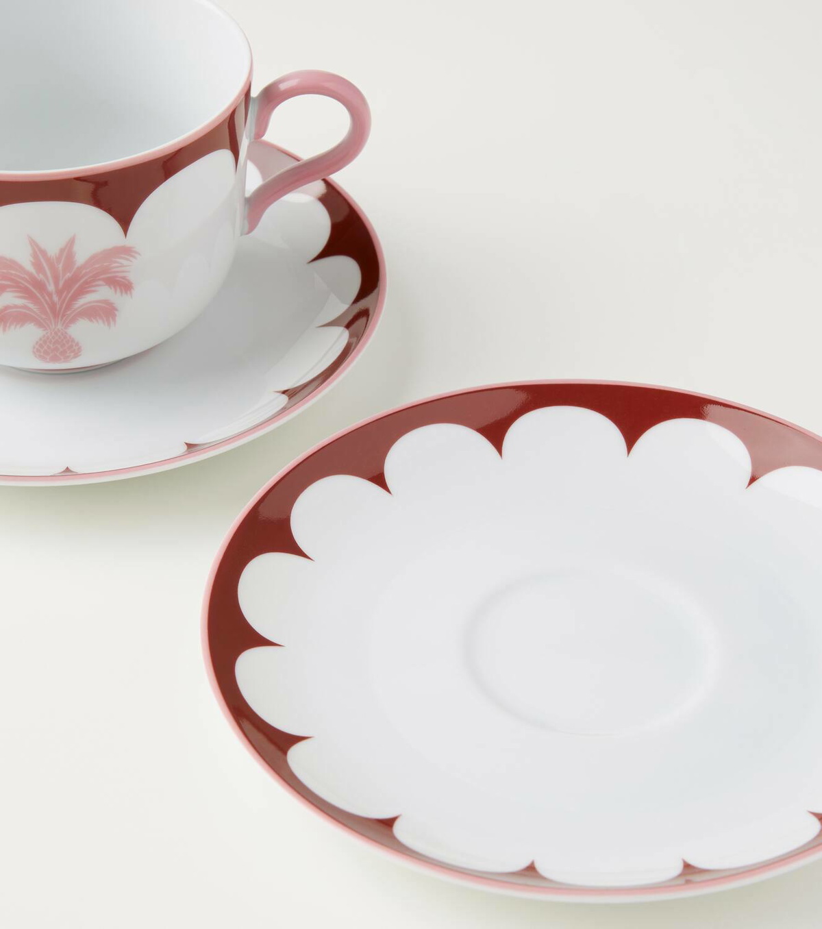 Aquazzura Casa Jaipur set of 2 teacups and saucers