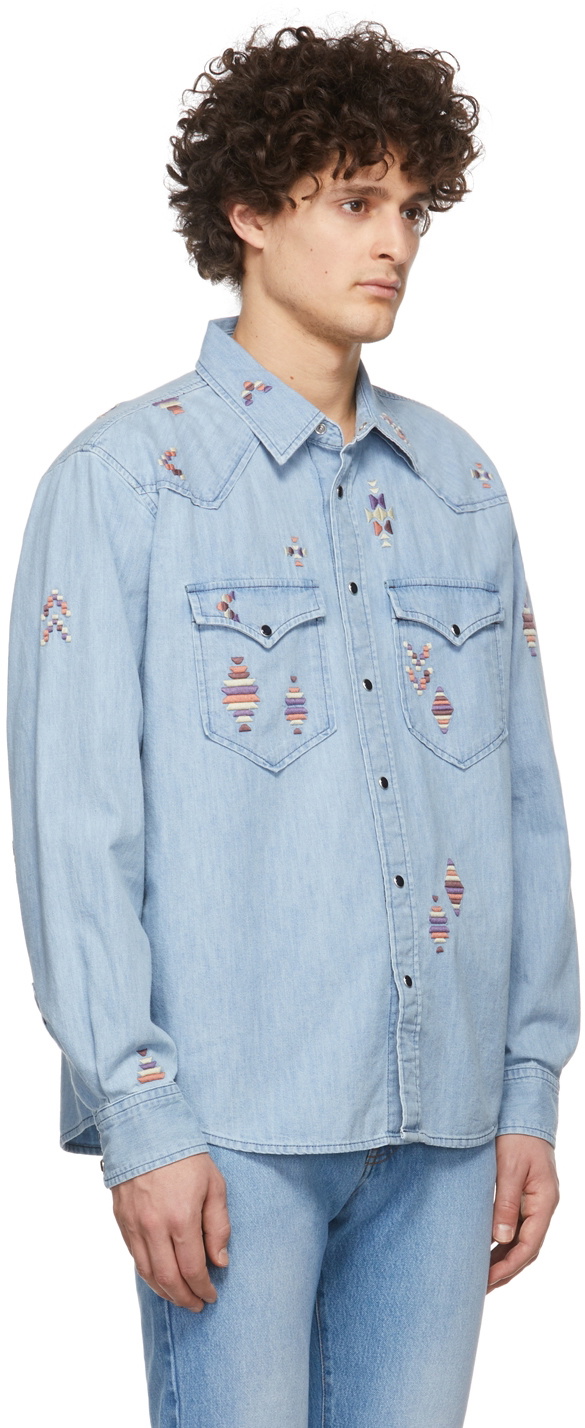 Isabel Marant Blue Apitti Shirt Isabel Marant