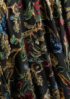 Alice + Olivia Mona Floral-devoré Chiffon Midi Dress Multicoloured