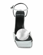 Pierre Hardy Womens Sandals in Silver