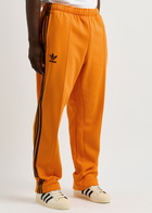 Adidas X Wales Bonner Striped Straight-leg Jersey Track Pants Orange