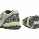 New Balance 1906 Sneaker in Light Silver Metallic/Alkaline Green