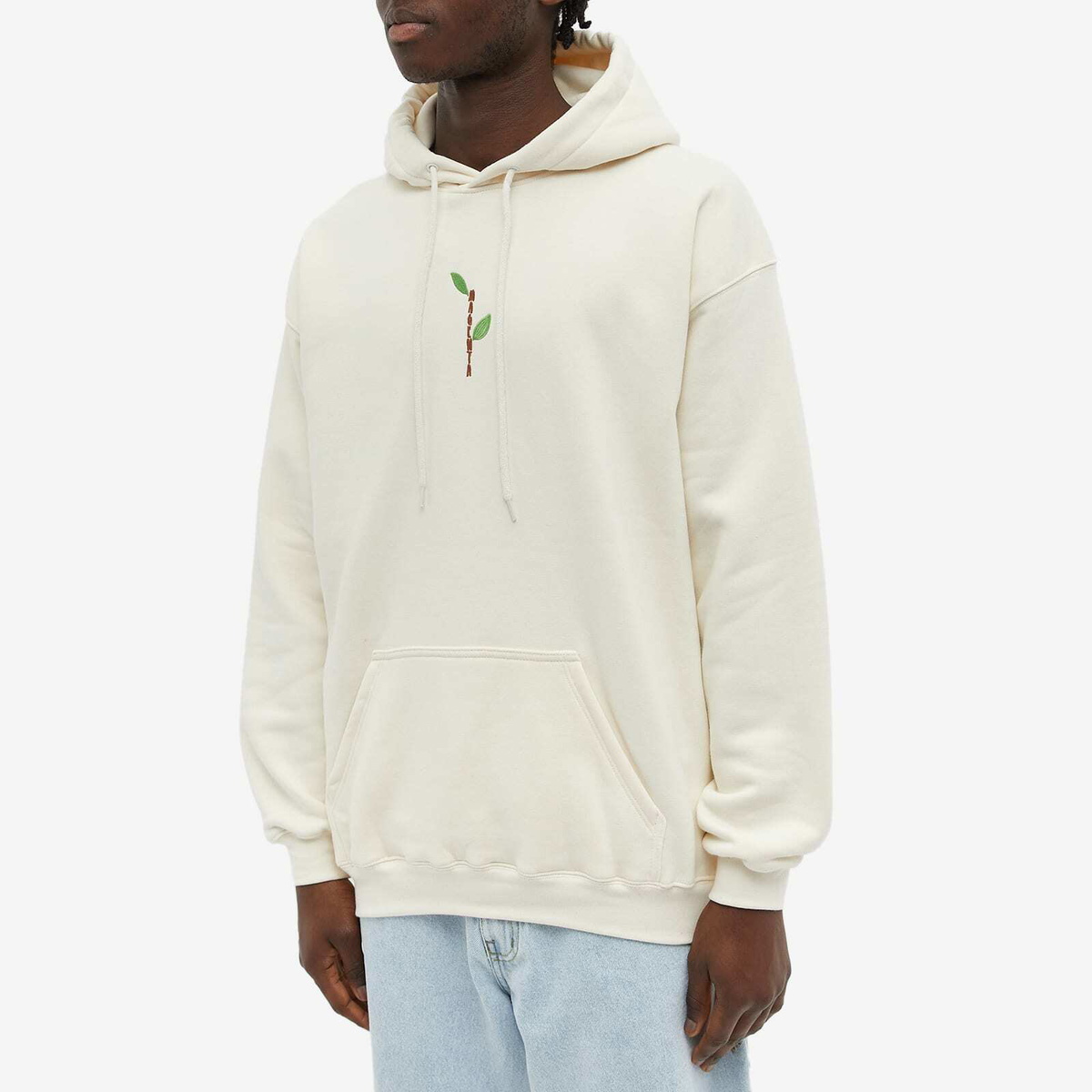 Magenta Men's Tree Plant Hoody in Natural