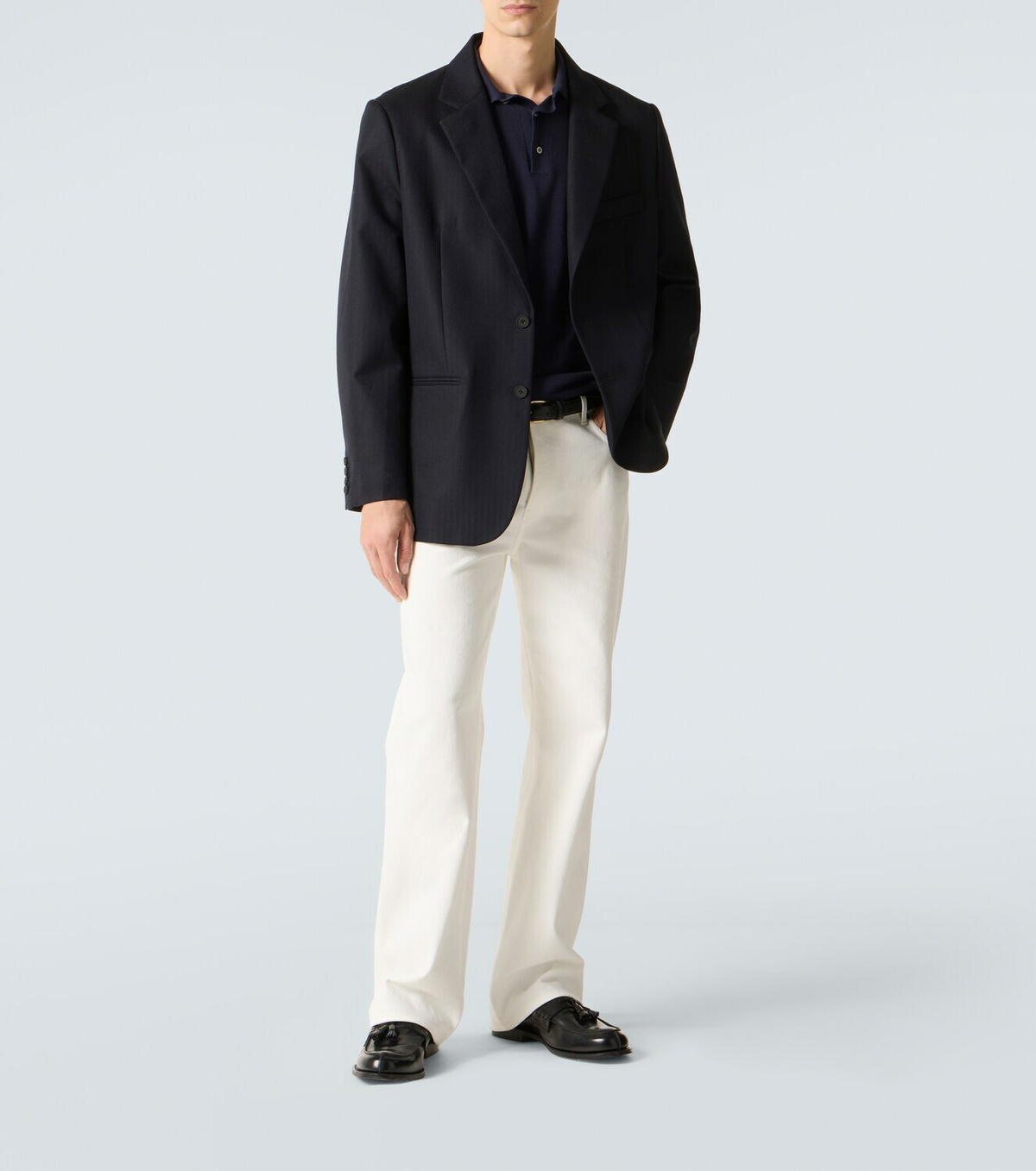 Lardini Cotton piqué polo shirt