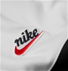 Nike - Colour-Block Stretch-Shell Zip-Up Sweatshirt - Black