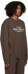 Sporty & Rich Brown H&W Club Sweatshirt