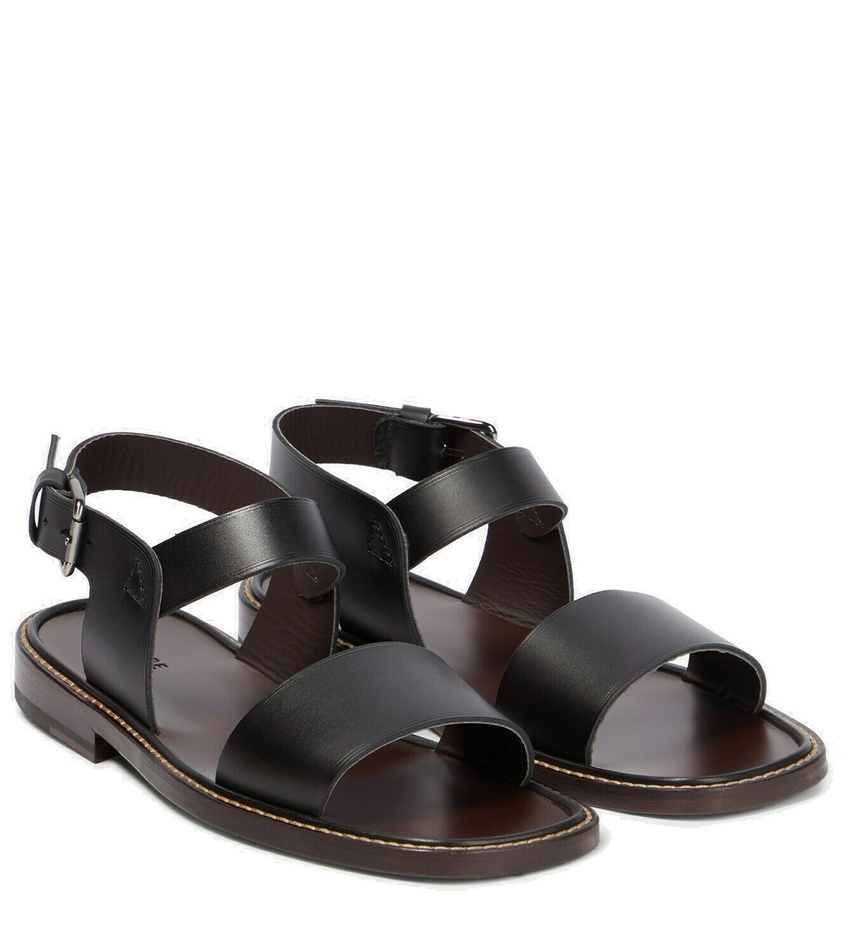 【LEMAIRE】マイクロ バレリーナ85 レザーサンダル Dark Chocolate Micro Ballerina 85 | LEMAIRE