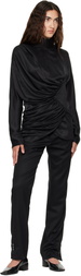 Kiko Kostadinov Black Jacana Blouse