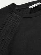 Acne Studios - Farmy Chain Cotton-Jersey Sweatshirt - Black