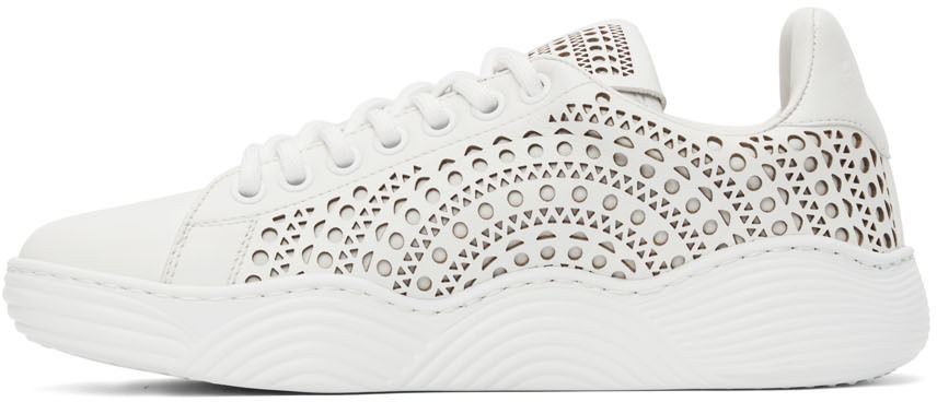 ALAÏA White Vienne Sneakers