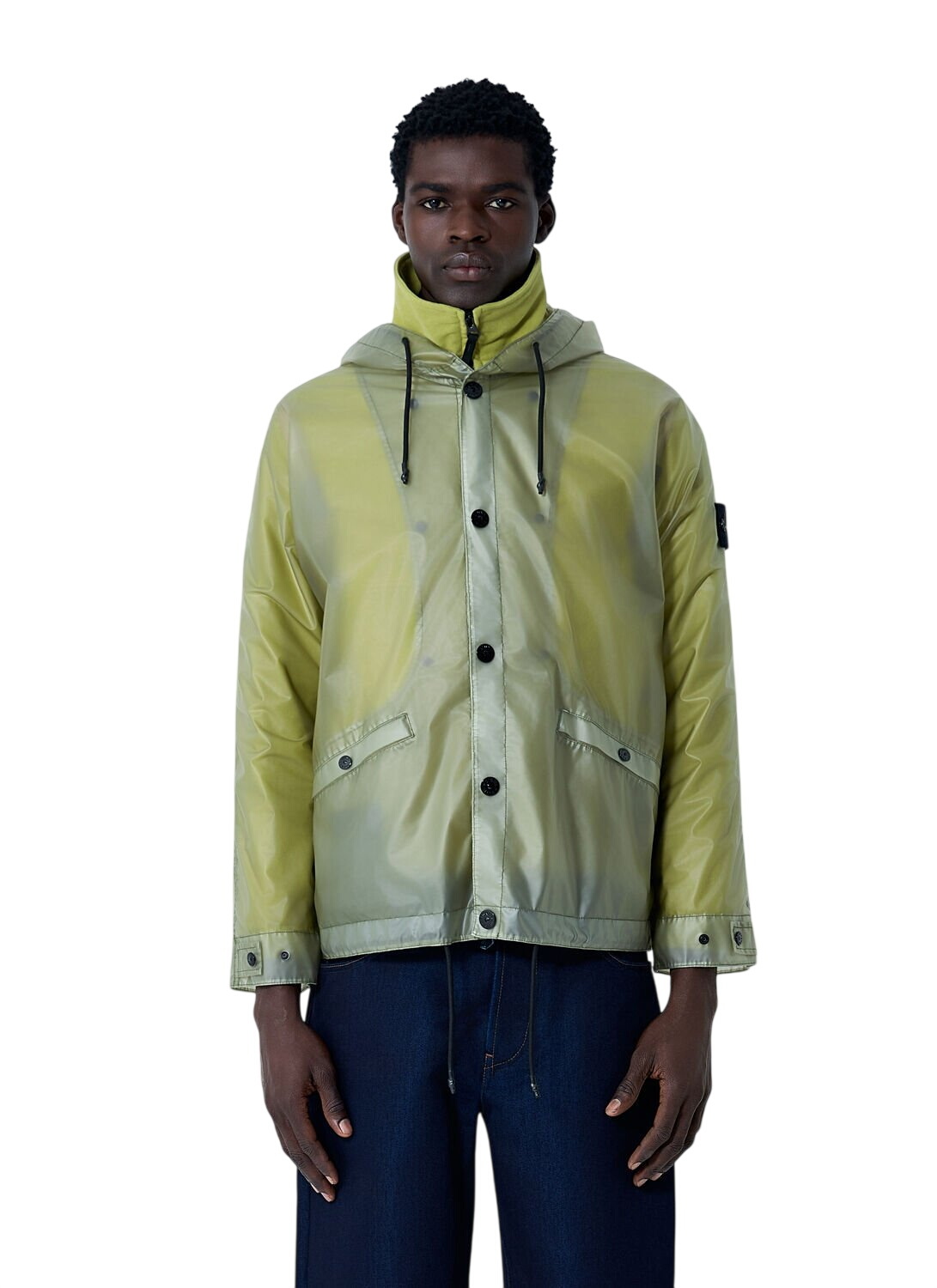Stone Island Tela Smerigliata 4 Pocket Shirt Jacket Stone Island