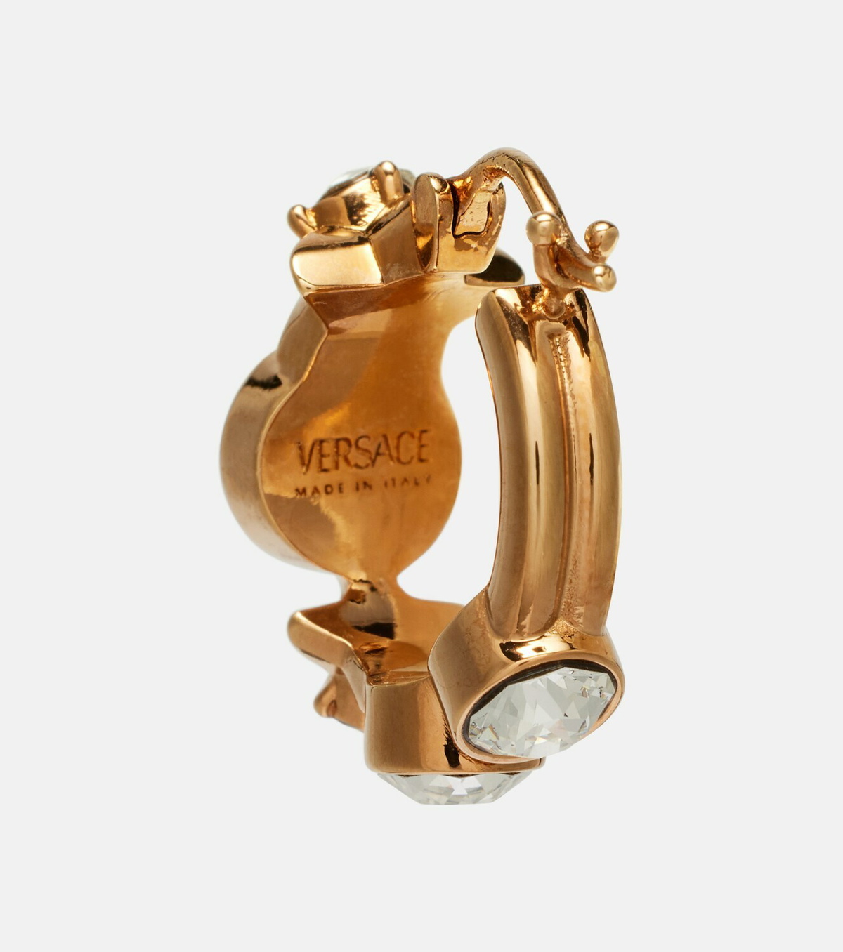 Versace Medusa Star hoop earrings