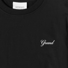 Grand Collection Script T-Shirt in Black