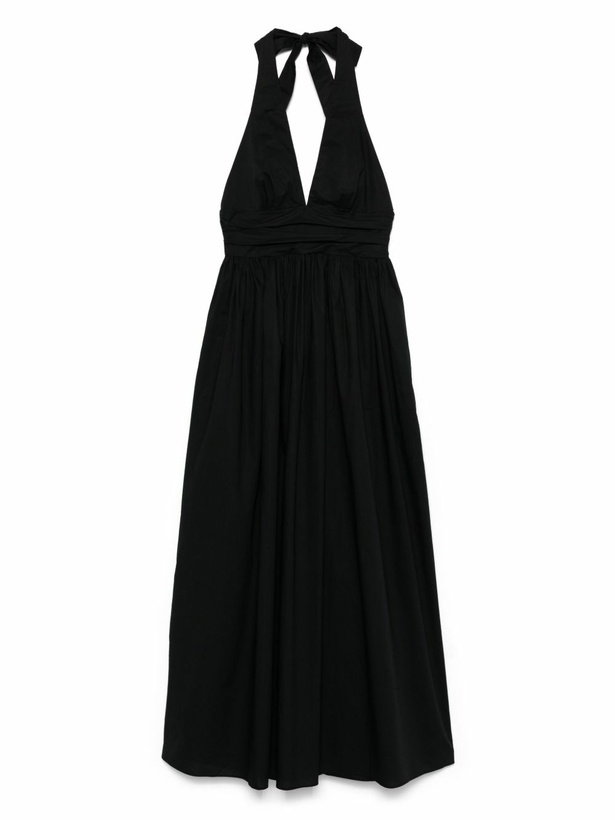 Photo: Matteau Plunge Halterneck Maxi Dress