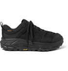 Hoka One One - Engineered Garments Tor Rubber-Trimmed Leather and Nylon Sneakers - Black