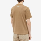 Men's AAPE Camo Moon Face T-Shirt in Brown