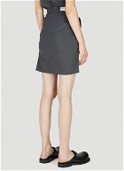 Martine Rose - Pulled Tailored Skirt in Grey