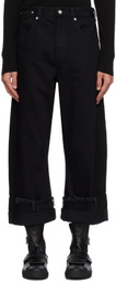 Marina Yee Black Oversized Jeans