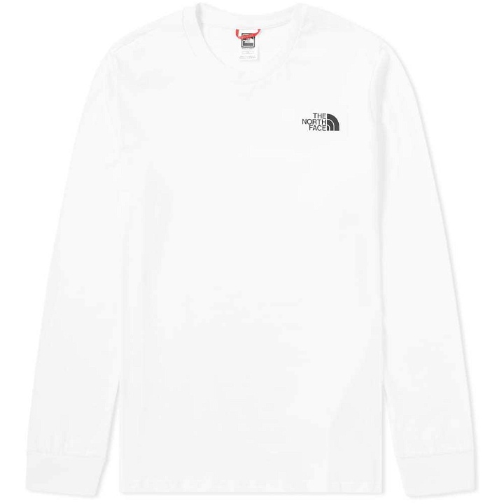 Photo: The North Face Long Sleeve Simple Dome Tee White