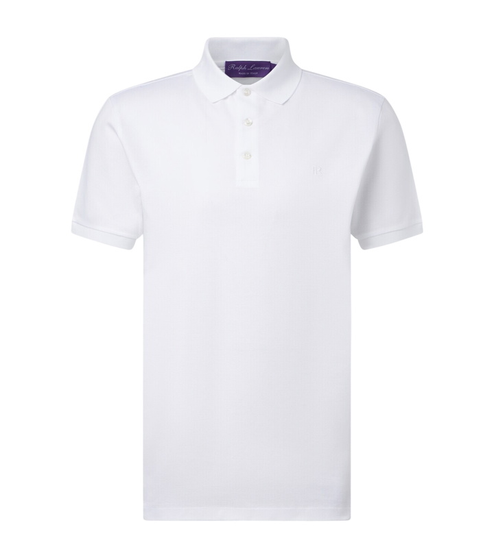 Photo: Ralph Lauren Purple Label Cotton piqué polo shirt