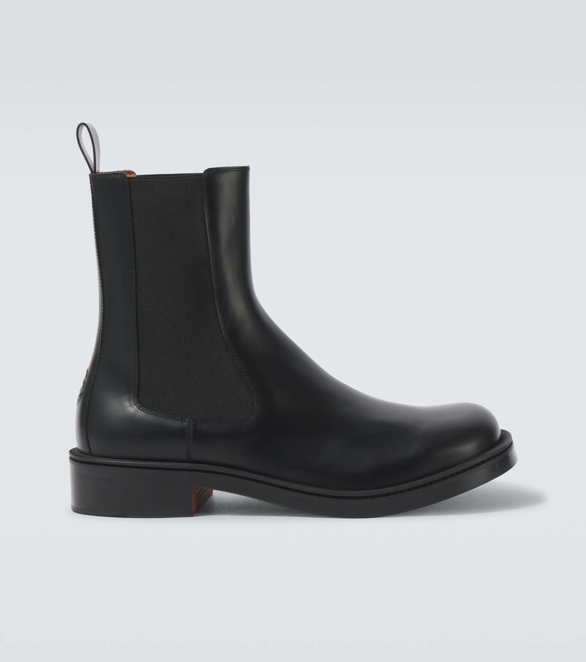 Alexander McQueen Leather Chelsea boots