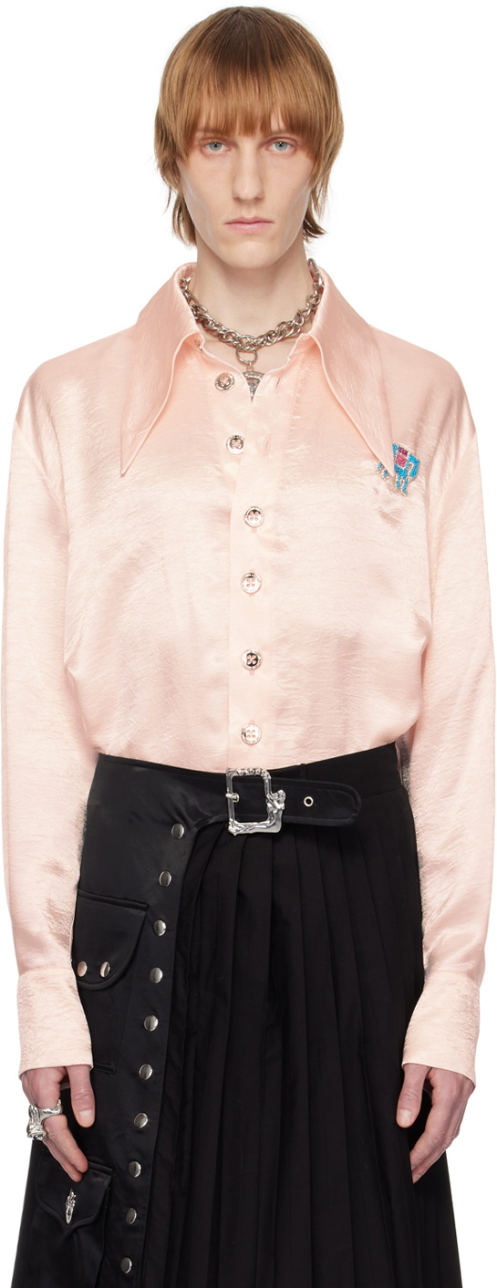 Chopova Lowena Pink Yaka Shirt Chopova Lowena