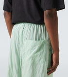 Balenciaga Striped mid-rise pajama pants