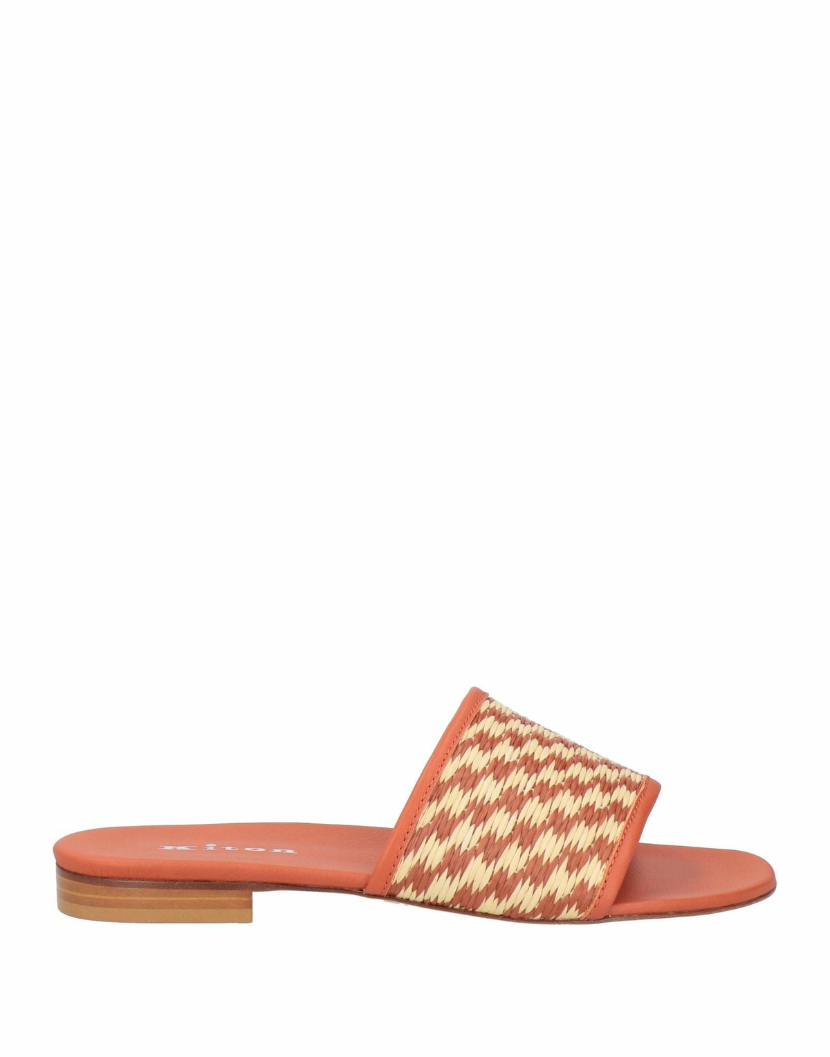Kiton Womens Sandals in Tomato red
