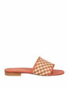 Kiton Womens Sandals in Tomato red