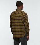 Auralee - Checked cotton and silk shirt