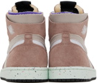 Nike Jordan Pink & Taupe Jordan 1 Zoom CMFT Sneakers